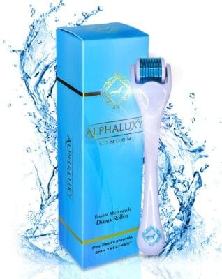 Best Dermaroller for Face: Alphaluxy Titanium Microneedle Derma Roller