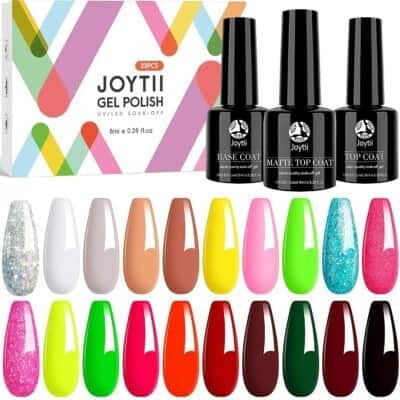 Most Vibrant Gel Nail Polish: Joytii Gel Nail Polish Set