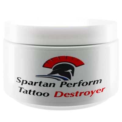 Best Below-the-Surface Tattoo Fading Cream Spartan Perform Tattoo Destroyer