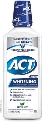 Most Gentle Formula ACT Anticavity + Whitening Rinse