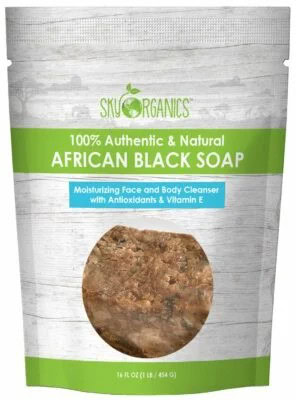 Best Organic Soap: Sky Organics African Black Soap Bar