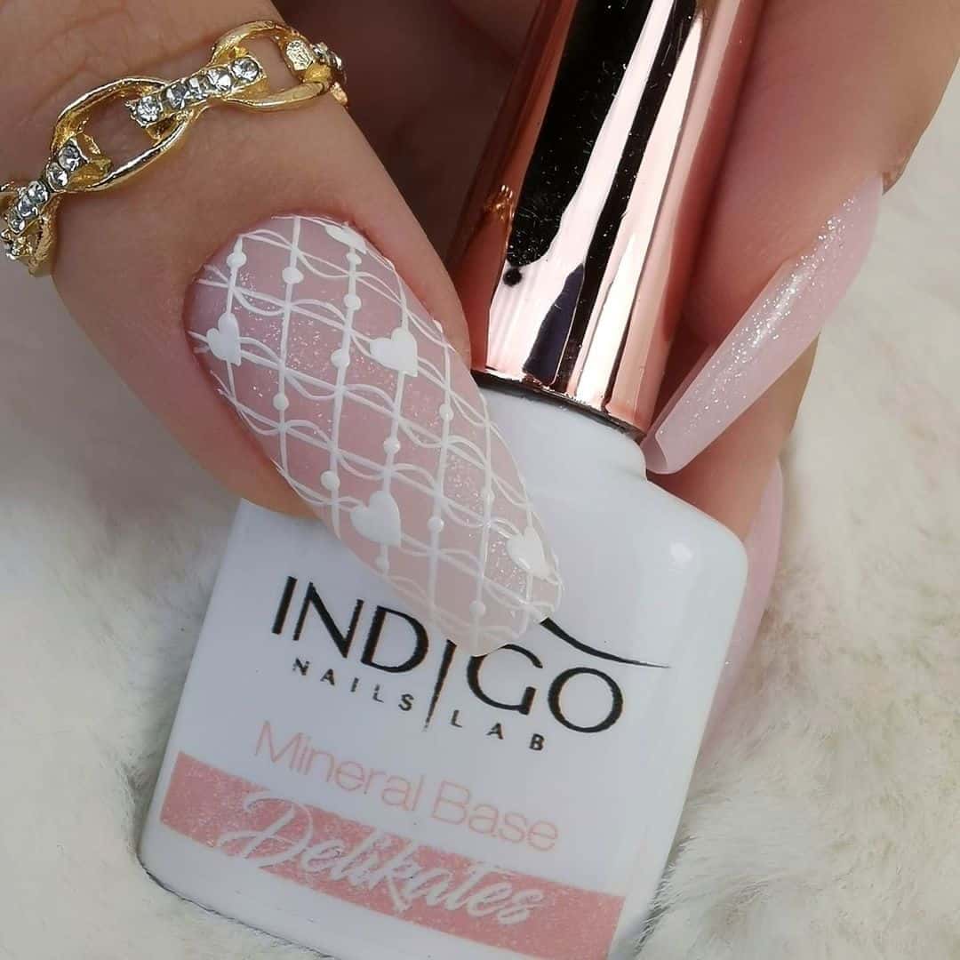 Lattice Nail Art