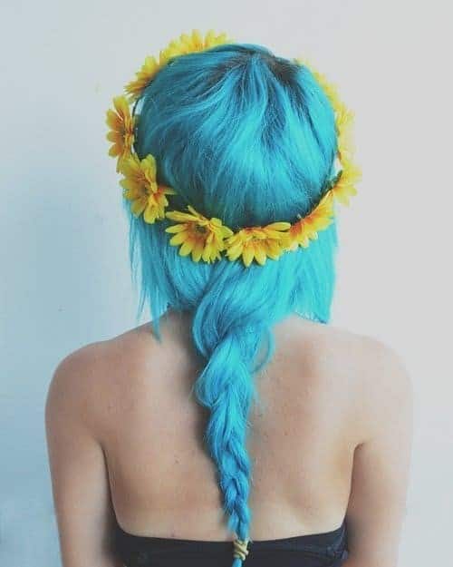 Pacific Blue Loose Braid