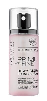 Best Fixing Spray for Dry Skin: Catrice Prime & Fine Dewy Glow Spray