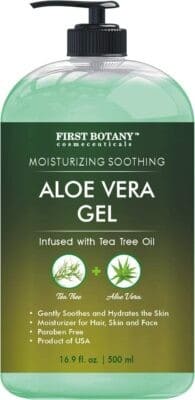 Best Gel for Sun Care: First Botany Cosmeceuticals Aloe Vera Gel