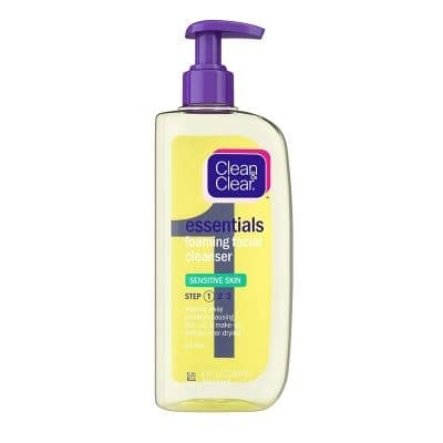 Best Face Wash for Sensitive Skin: Clean & Clear Essentials Foaming Facial Cleanser