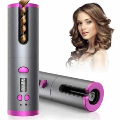 Best Curler for Beach Waves: Duomishu Automatic Curling Iron