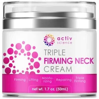 Best Neck Tightening Cream: Activscience Triple Firming Neck Cream