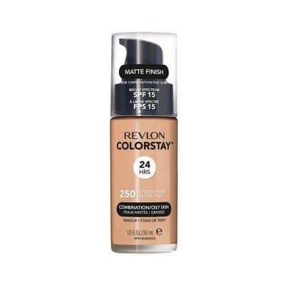 Best Foundation for Oily Mature Skin: Revlon ColorStay Makeup for Combination/Oily Skin SPF 15