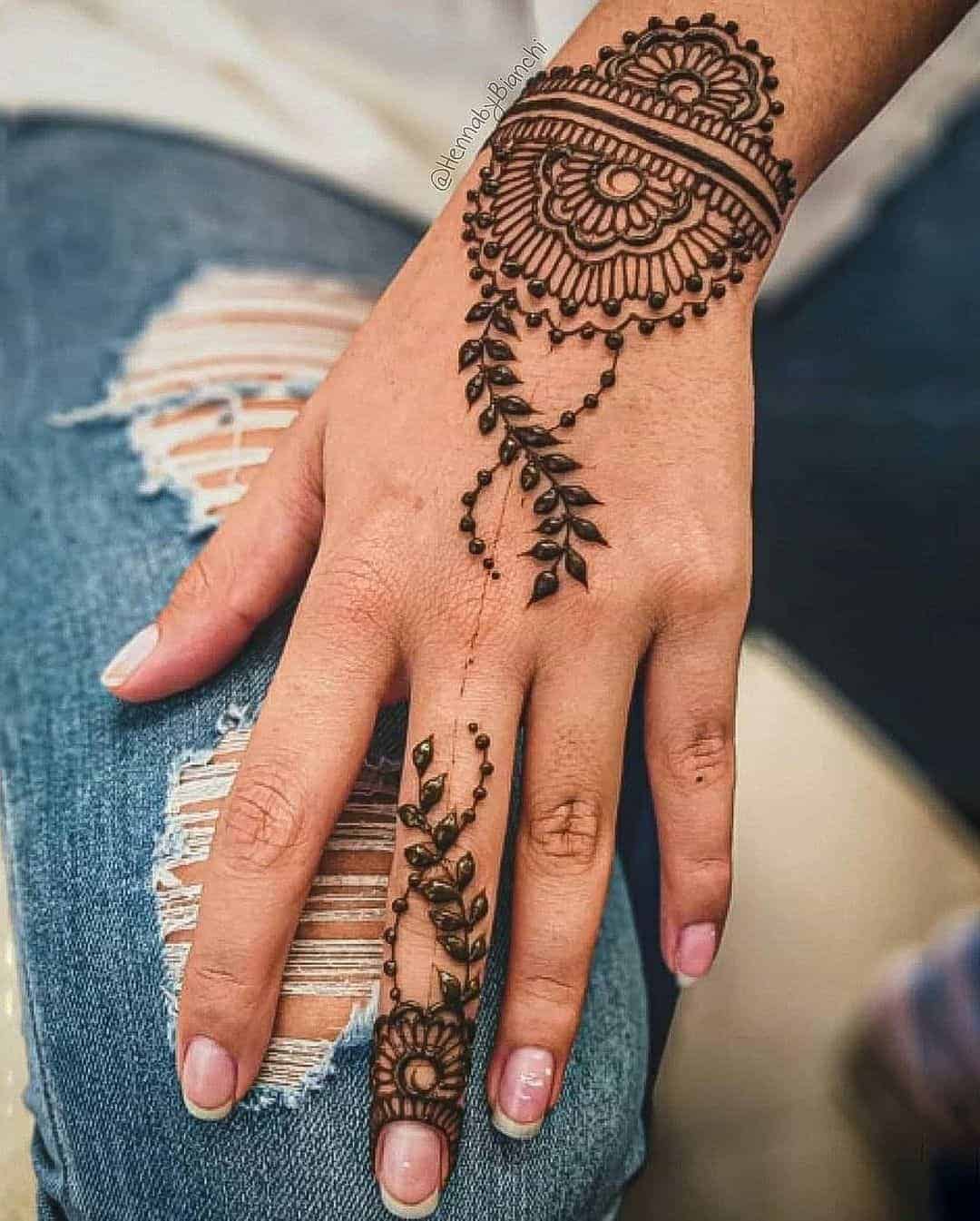 Henna Tattoo Bracelet