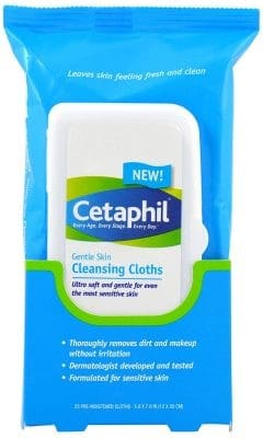 Best Budget Makeup Wipes Cetaphil Gentle Skin Cleansing Cloths