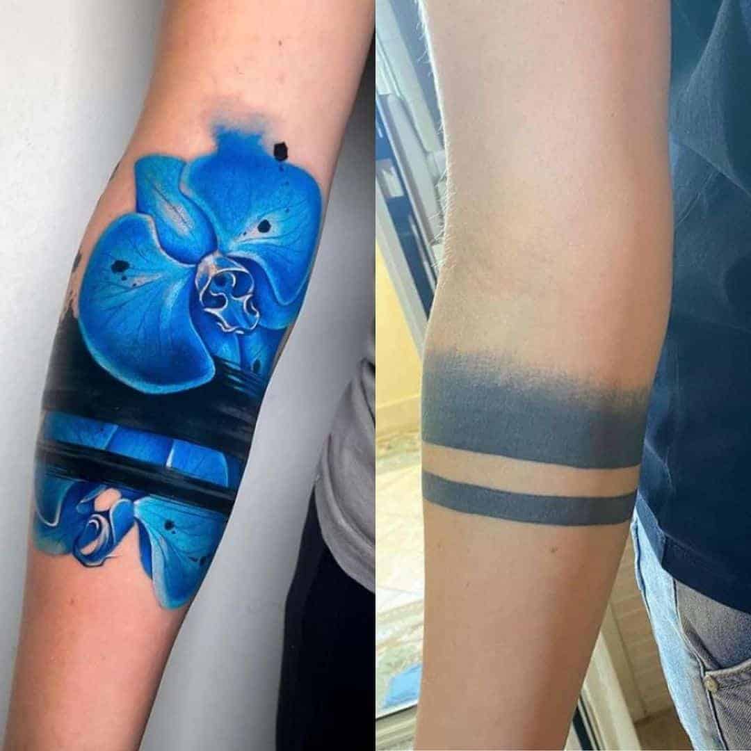 Blue Orchid Tattoo