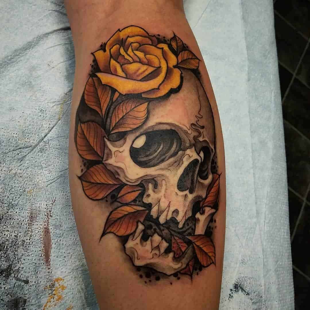 Skull and Rose