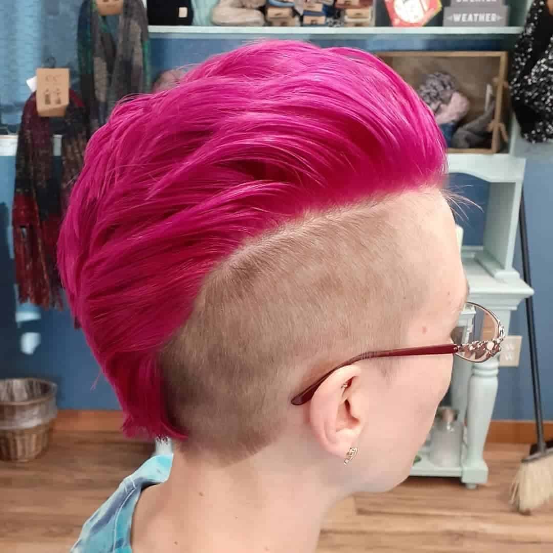 Bold Pink Mohawk