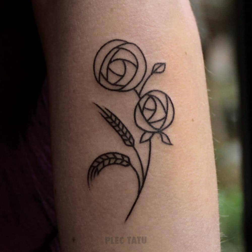 Bread and Roses Tattoo