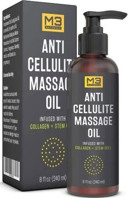 Best Tightening Cream for Dry Skin: M3 Naturals Anti Cellulite Massage Oil