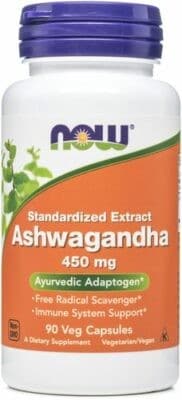 Best Ashwagandha for a Healthy Immune System: NOW Ashwagandha Capsules