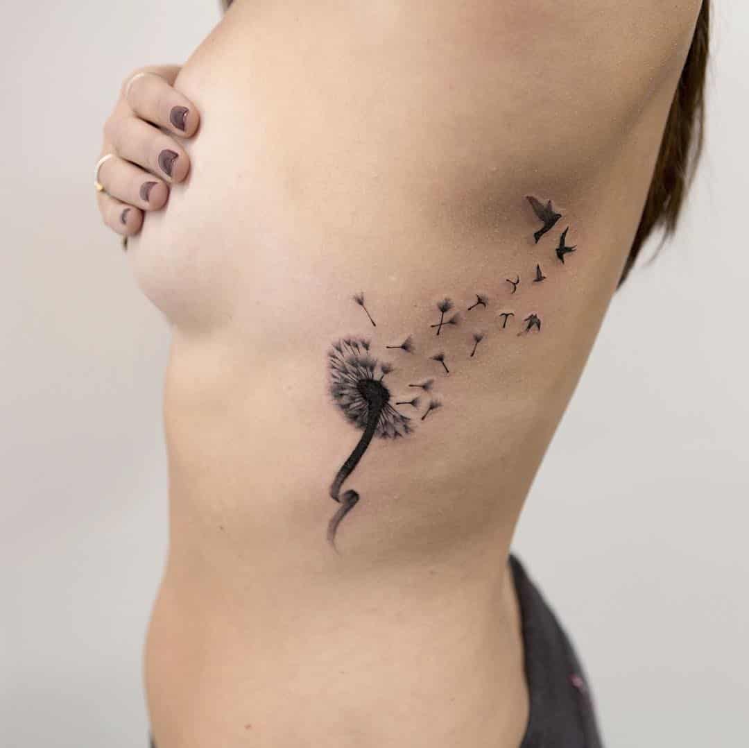 Dandelion and Birds