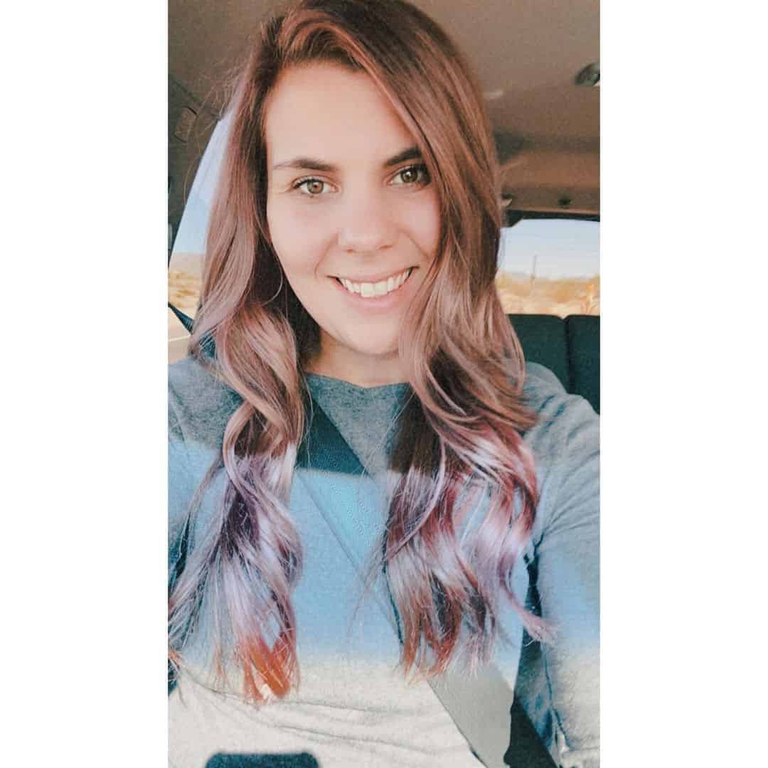 Rose Gold Ombré Hair