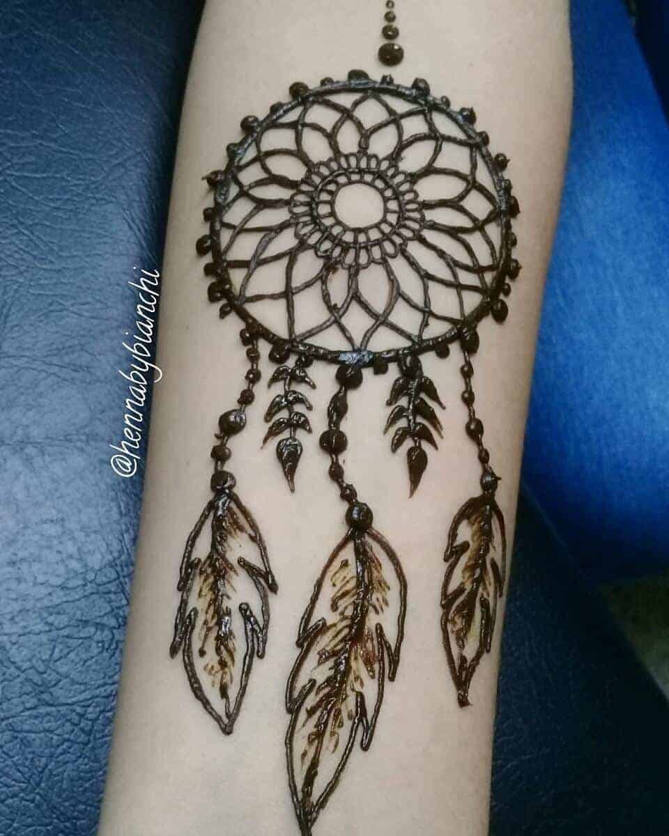 Dreamcatcher Henna Tattoo