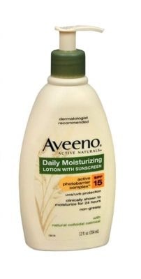 Best Lotion for the Whole Family: Aveeno Daily Moisturizing Lotion With Sunscreen