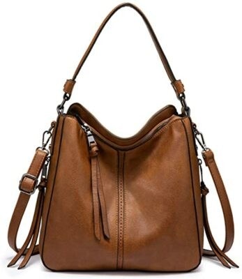 Best Budget Hobo Bag: Realer Faux Leather Hobo Bag