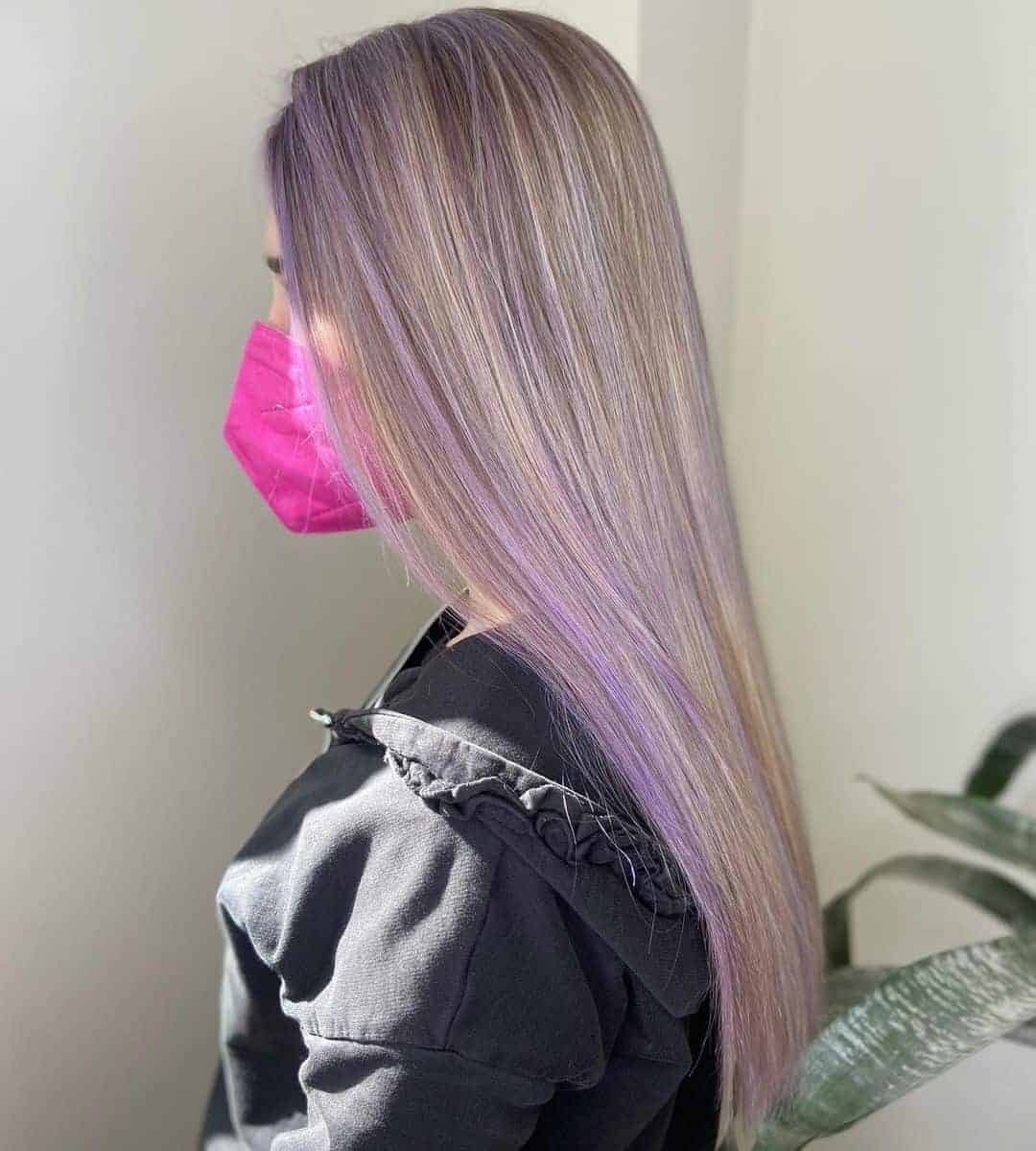 Lilac Balayage