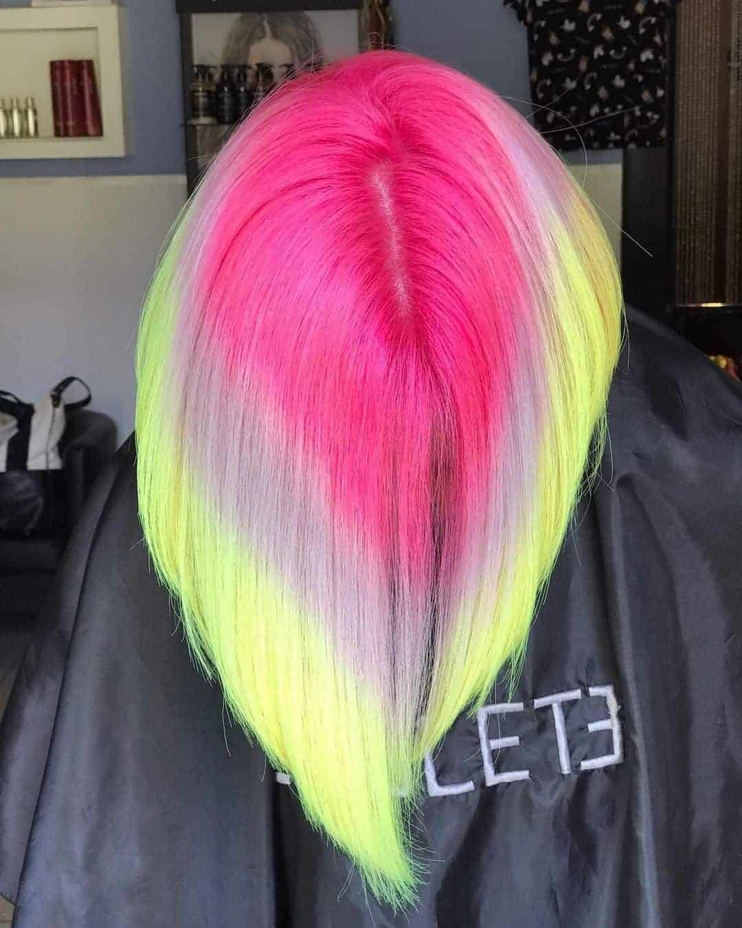 Asymmetrical Neon Lob