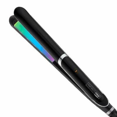 Best Budget Flat Iron: InfinitiPRO Rainbow Titanium Flat Iron