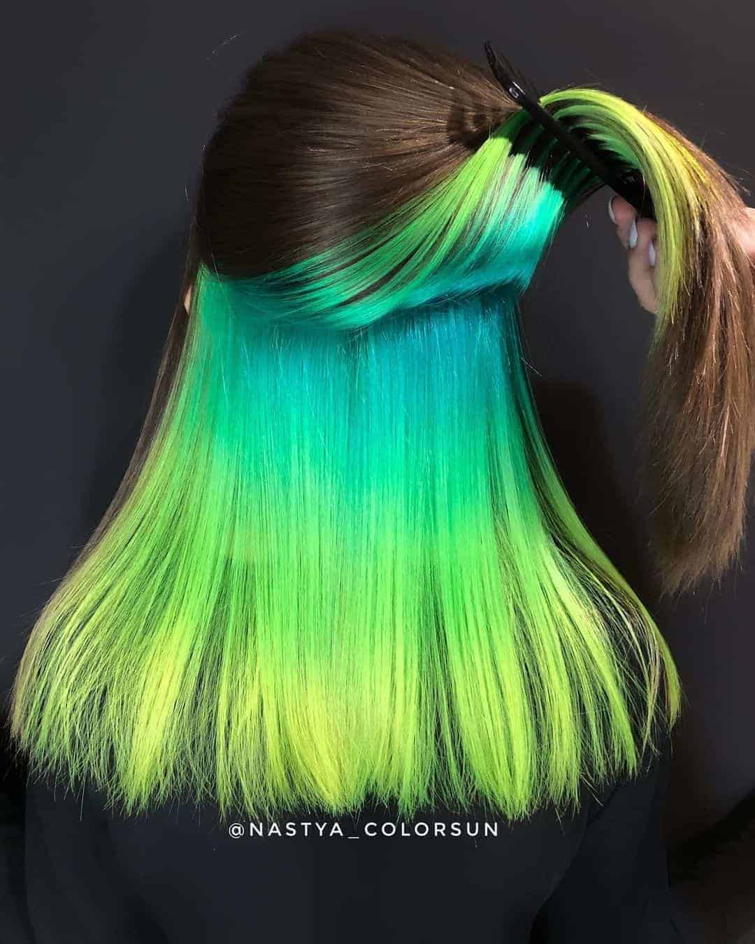 Neon Ombre Underlayer