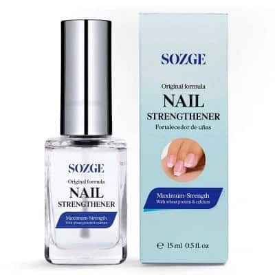 Best Long Lasting Nail Strengthener SOZGE Nail Strengthener