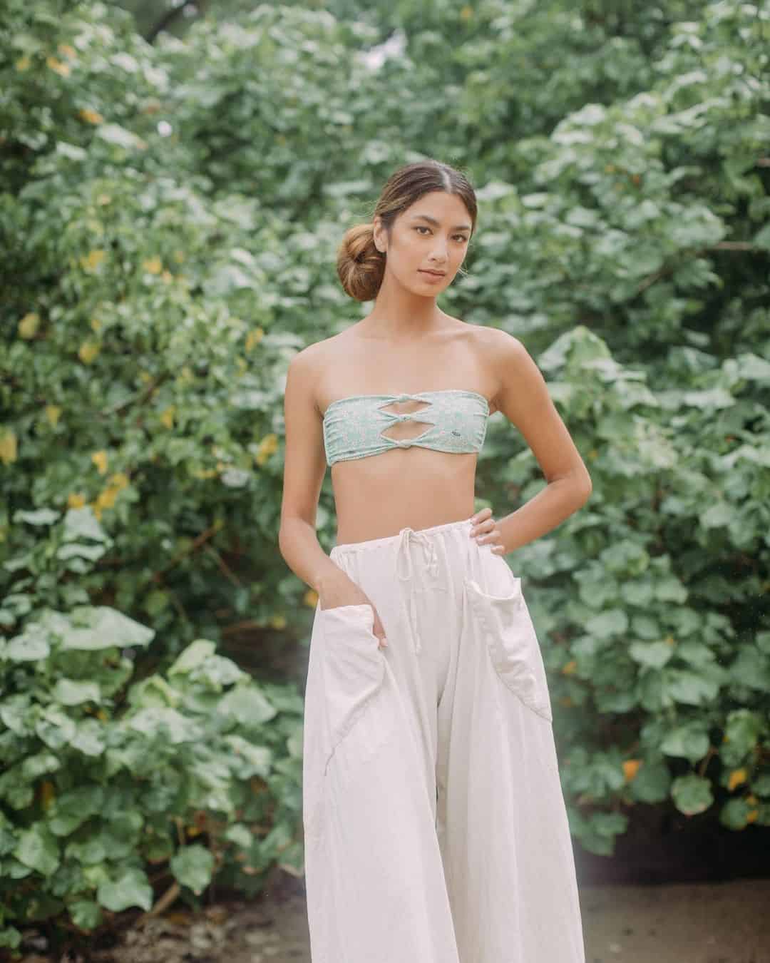 Bandeau Top and Palazzo Pants