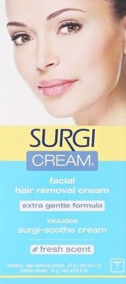 Surgi-Cream Facial Hair Remover Cream