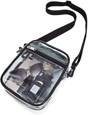 Most Secure: GreenPine Clear Messenger Bag