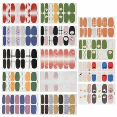 Best Nail Strips for Nail Art: Augoog Nail Polish Stickers