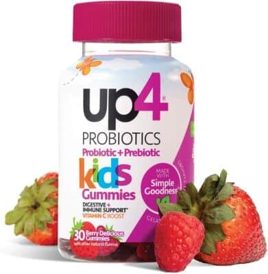 Best for Children: up4 Kids Probiotic + Prebiotic Gummies