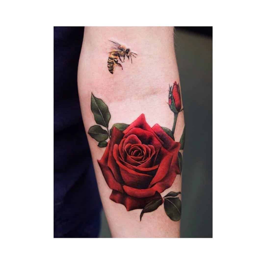 Rose and Bee