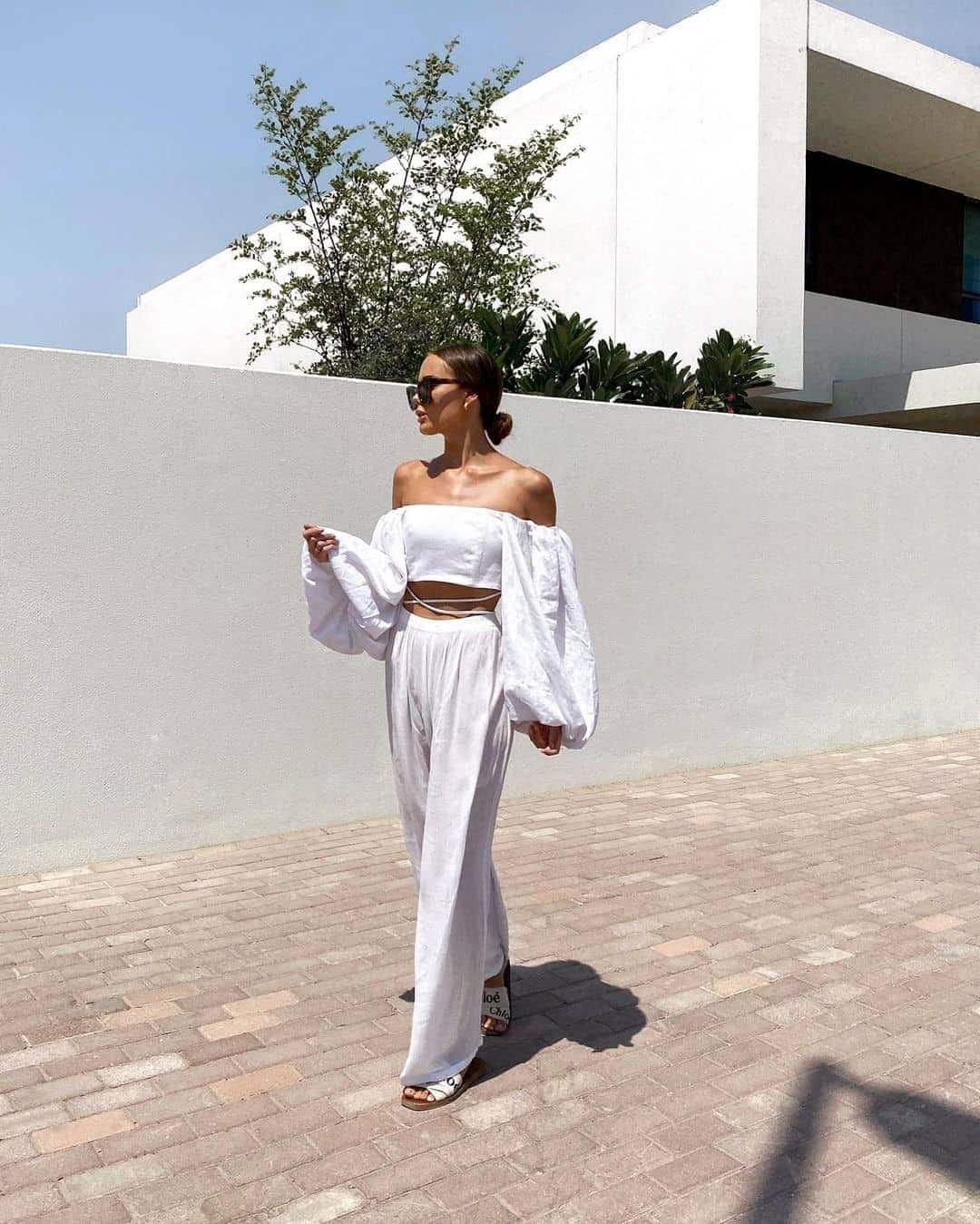 All-White Summer Outfit