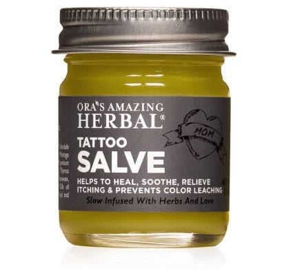 Best Organic Tattoo Lotion: Ora’s Amazing Herbal Tattoo Salve