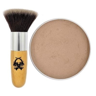 Best Powder with Brush: Two Goats Apothecary All Natural Vegan Dry Shampoo Powder