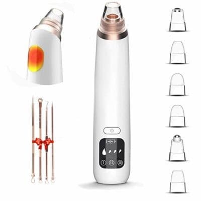 Best Hot Compress:  X-CHENG Blackhead Remover Vacuum