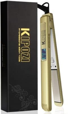 Best Titanium Flat Iron: Kipozi Pro Titanium Flat Iron