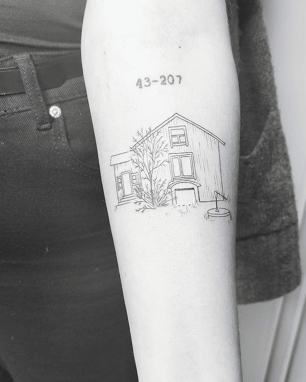 Family Home Tattoo