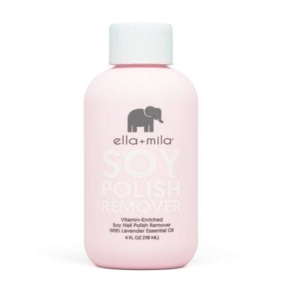 Best Non-Toxic Nail Polish Remover:  Ella+Mila Soy Nail Polish Remover