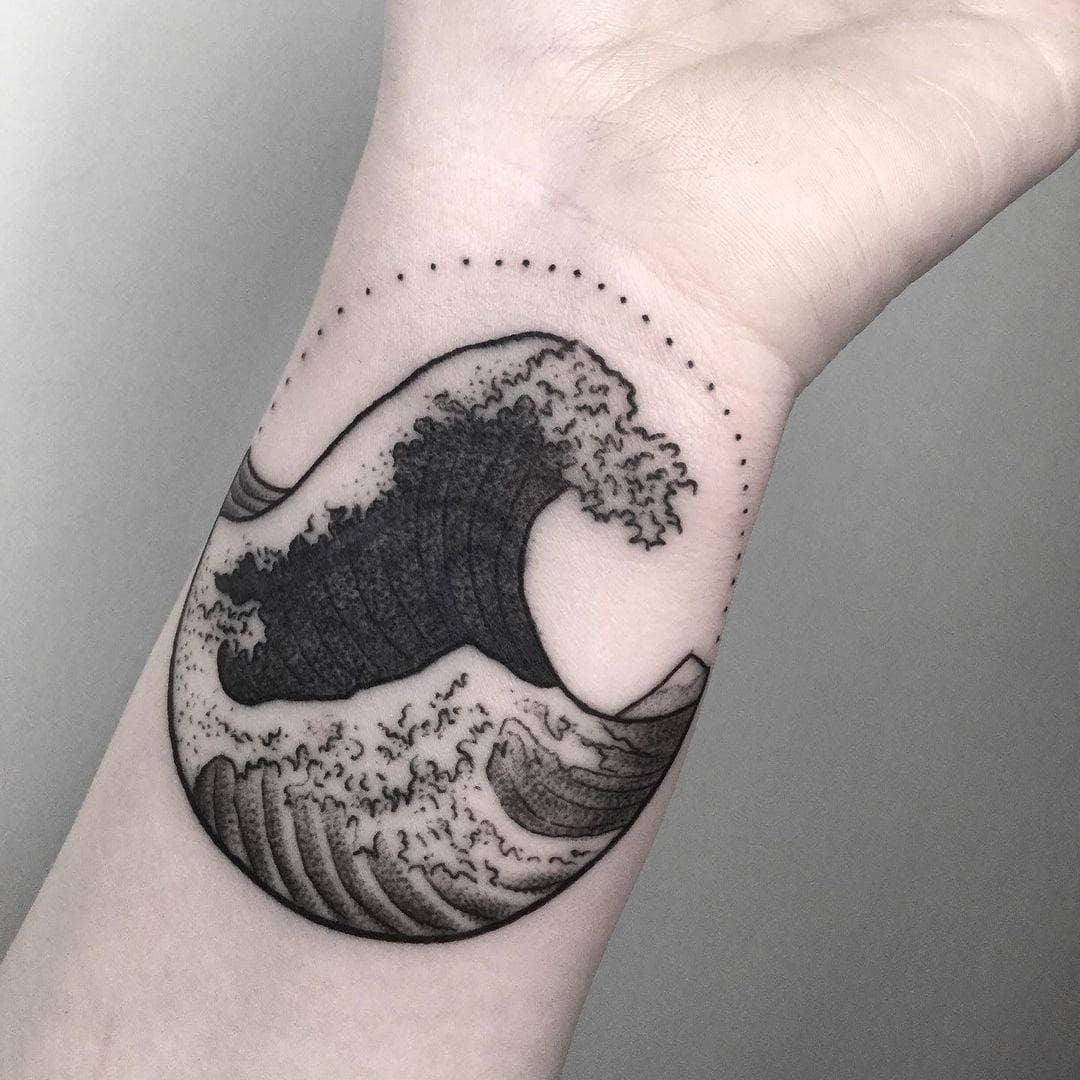 Great Wave off Kanagawa Tattoo