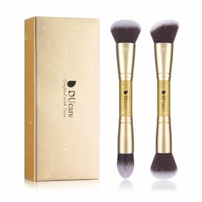 Best Duo Foundation Brush: DUcare Makeup Brushes Duo End