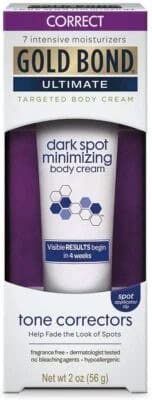 Best Age Spot Remover for Dry Skin: Gold Bond Dark Spot Minimizing Cream