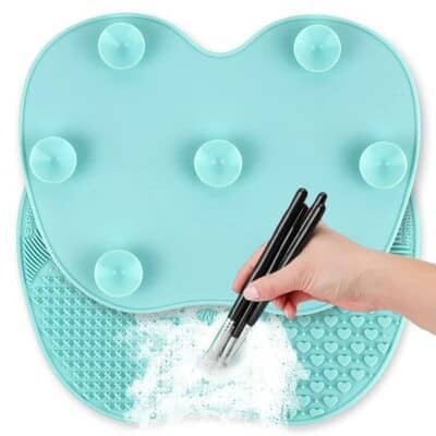 Best Cleaning Mat: Ranphykx Silicon Makeup Brush Cleaning Mat