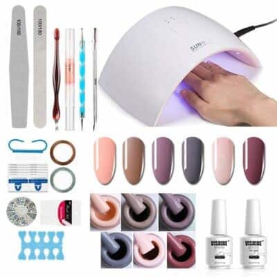 Best Complete Gel Nail Polish Kit:  Vishine Gel Nail Polish Starter Kit