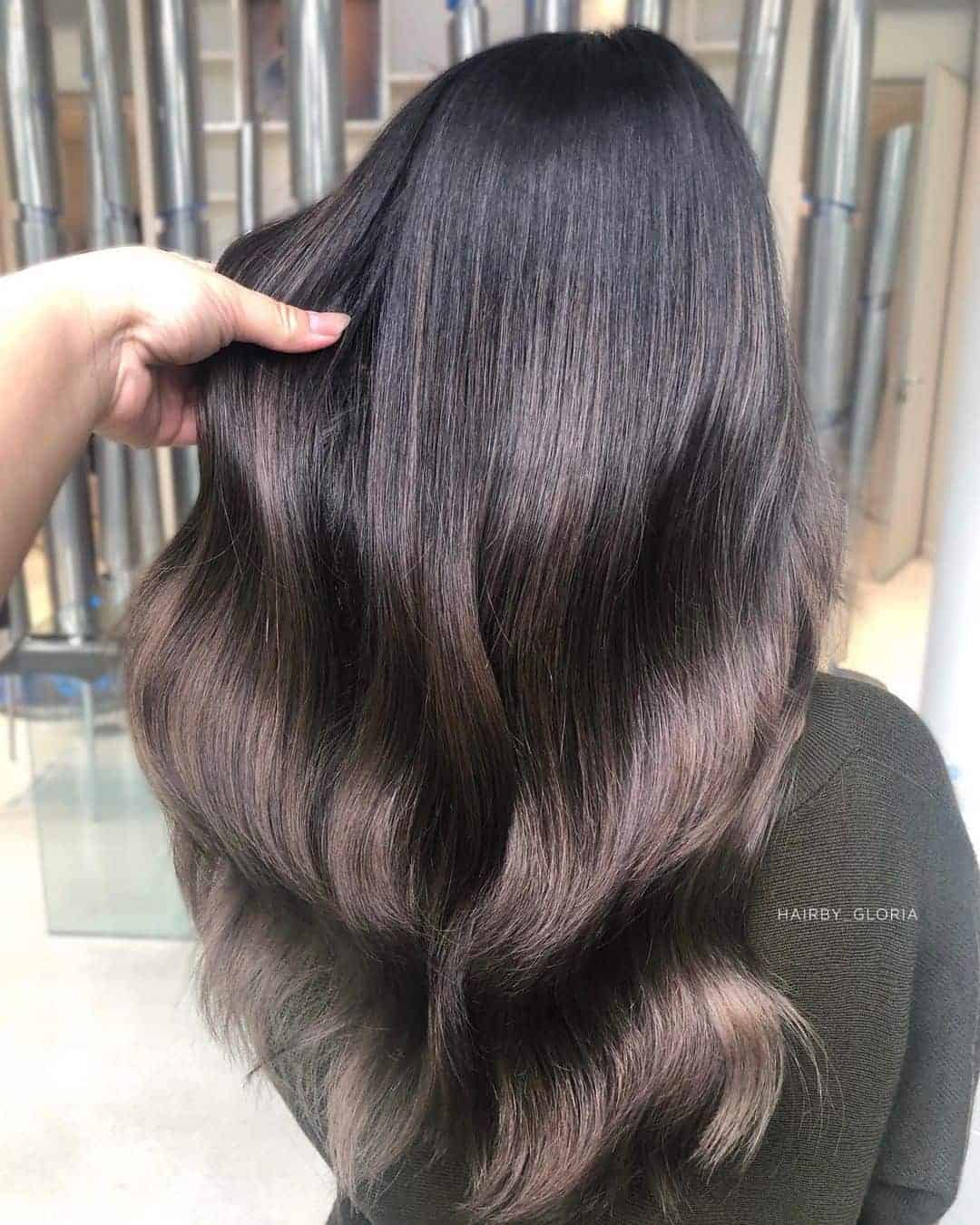 Ash Brown Subtle Ombré Hair